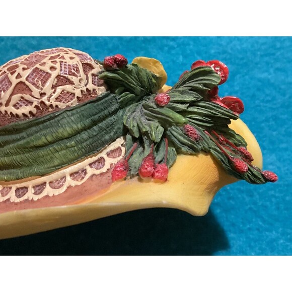 Willow Hall Age Of Elegance "The Duchess" Hat & Matching Purse Collectible - Picture 11 of 16